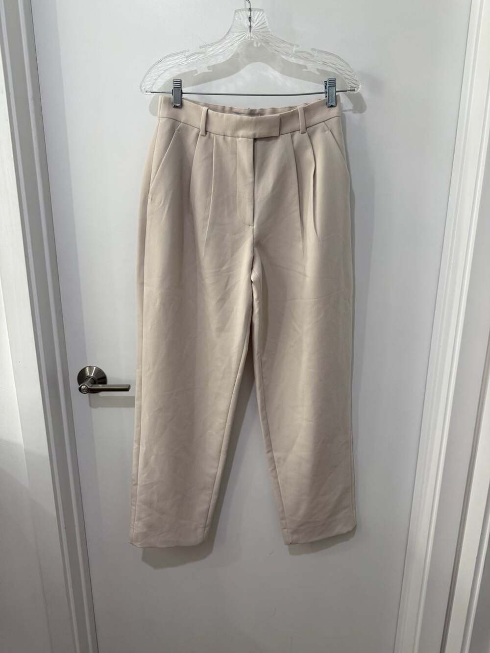 Women's A&F Sloane Low Rise Tailored Wide Leg Pant